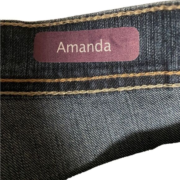 Gloria Vanderbilt Classic Fit Straight Leg Blue Jenas Size 18 NWT - Picture 6 of 9